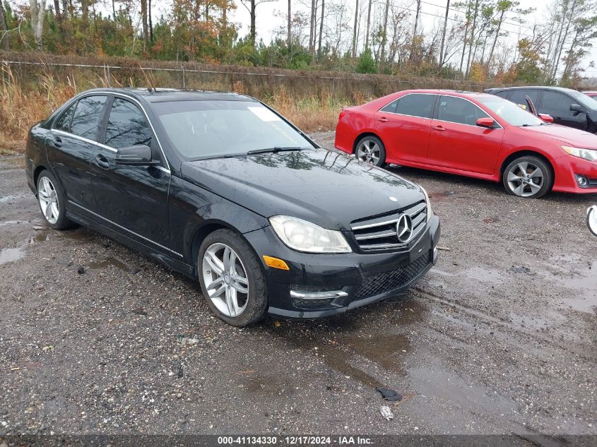 VIN WDDGF4HB8EA961513 2014 Mercedes-Benz C-Class, L... no.1