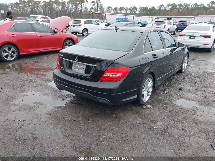 VIN WDDGF4HB8EA961513 2014 Mercedes-Benz C-Class, L... no.4