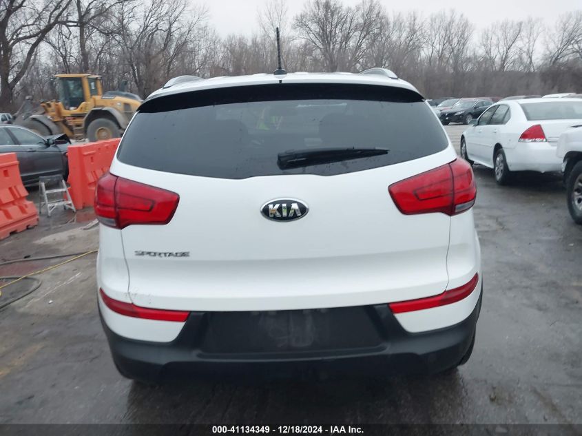 2016 Kia Sportage Lx VIN: KNDPB3AC5G7798077 Lot: 41134349