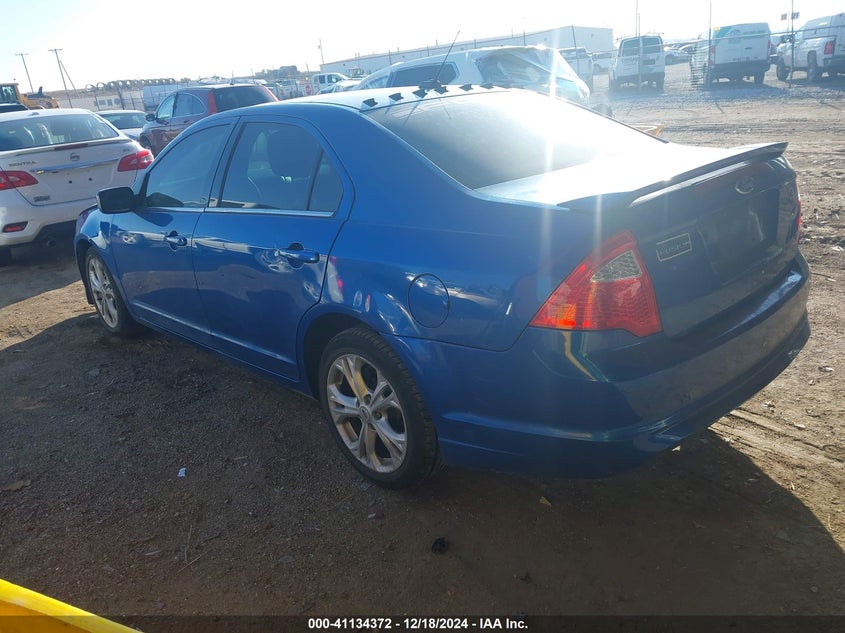 2012 FORD FUSION VIN: 3FAHP0HAXCR366912