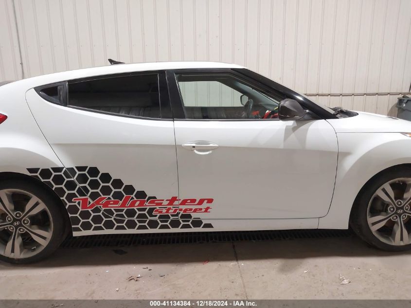 2012 HYUNDAI VELOSTER VIN: KMHTC6AD4CU071414