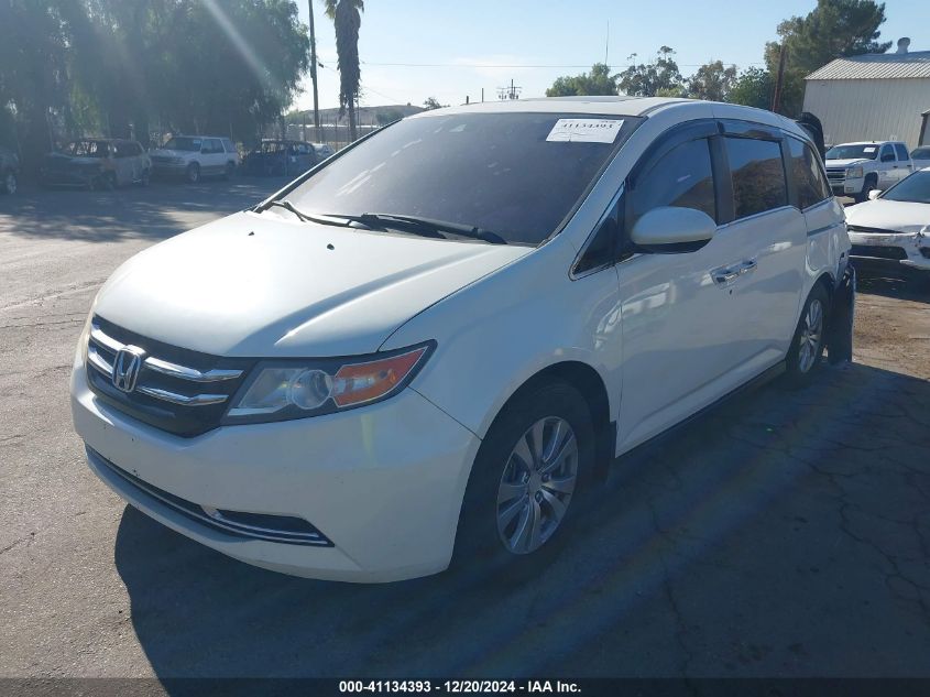 VIN 5FNRL5H66FB060346 2015 Honda Odyssey, Ex-L no.2