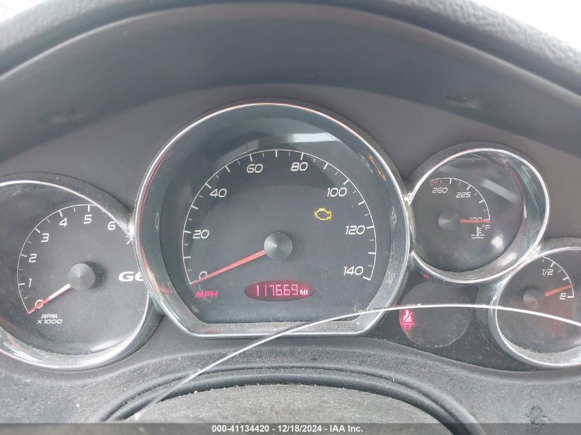 2009 PONTIAC G6 VIN: 1G2ZH36N994155094