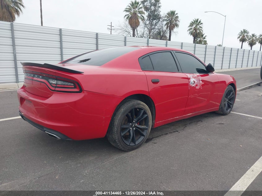 Vin: 2c3cdxbg7hh623681, lot: 41624656, dodge charger se rwd 20174
