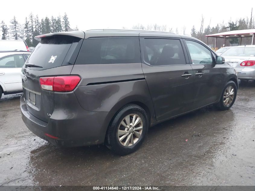 VIN KNDMB5C16F6063459 2015 KIA SEDONA no.4