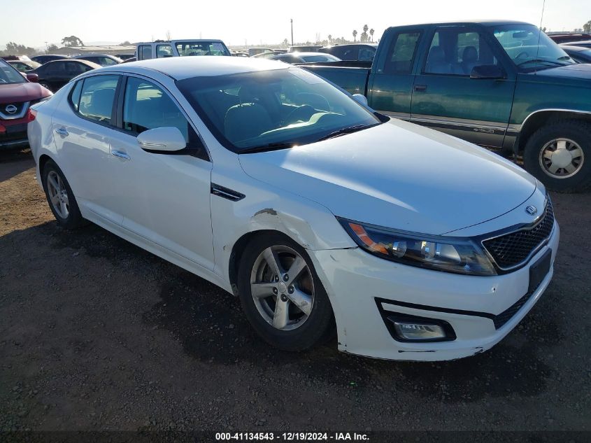 VIN 5XXGM4A78FG440447 2015 KIA Optima, LX no.6