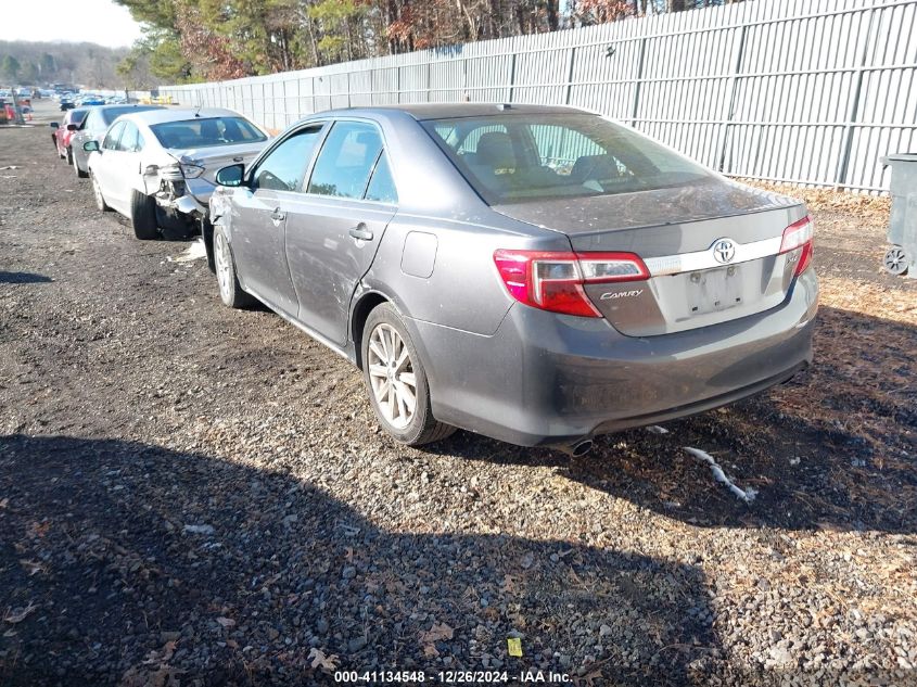 VIN 4T1BK1FK3EU538527 2014 Toyota Camry, Xle V6 no.3