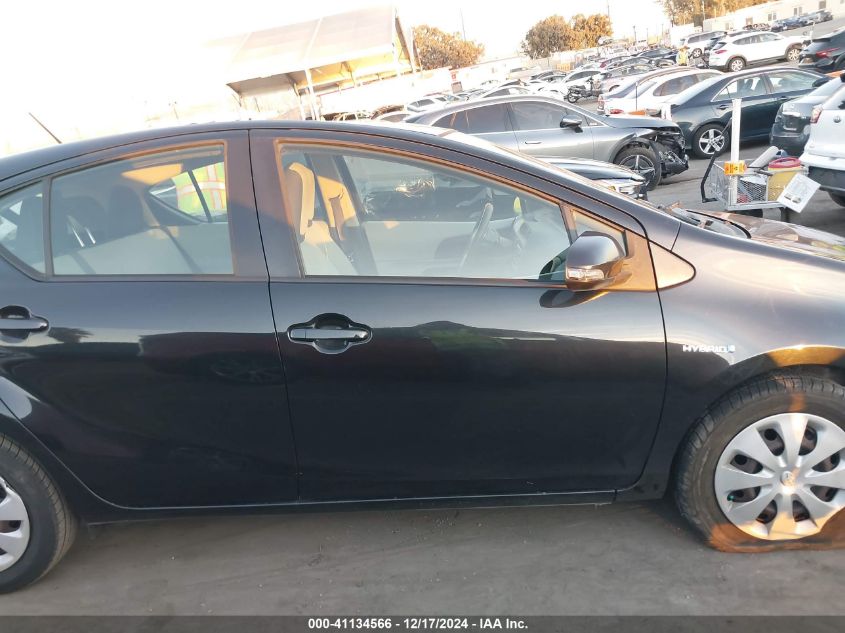 2013 Toyota Prius C One VIN: JTDKDTB38D1538452 Lot: 41134566