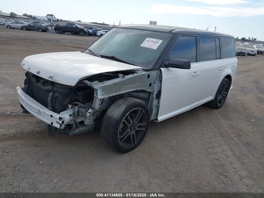 Vin: 2fmgk5c8xdbd32342, lot: 41624804, ford flex sel 20132