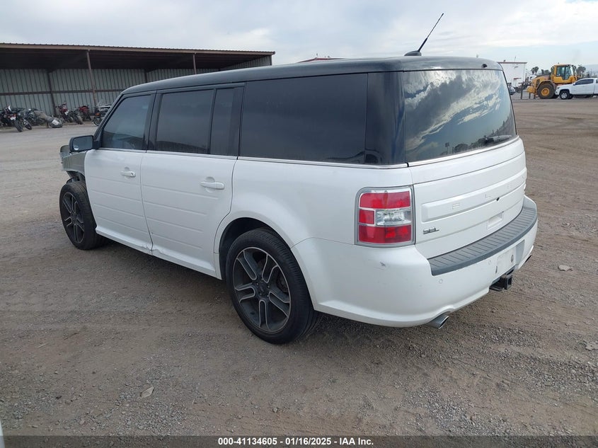 Vin: 2fmgk5c8xdbd32342, lot: 41624804, ford flex sel 20133
