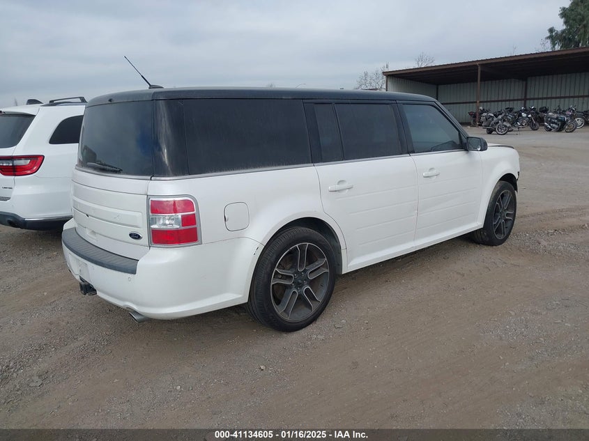 Vin: 2fmgk5c8xdbd32342, lot: 41624804, ford flex sel 20134