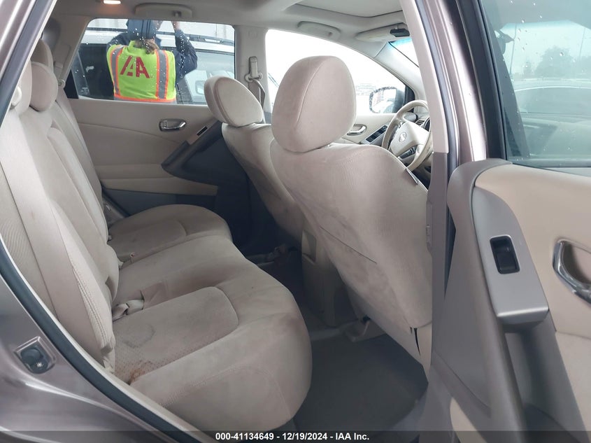 2011 NISSAN MURANO VIN: JN8AZ1MW2BW174431