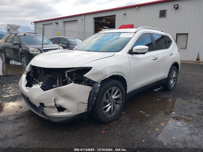 VIN 5N1AT2MT8FC771840 2015 Nissan Rogue, SL no.2