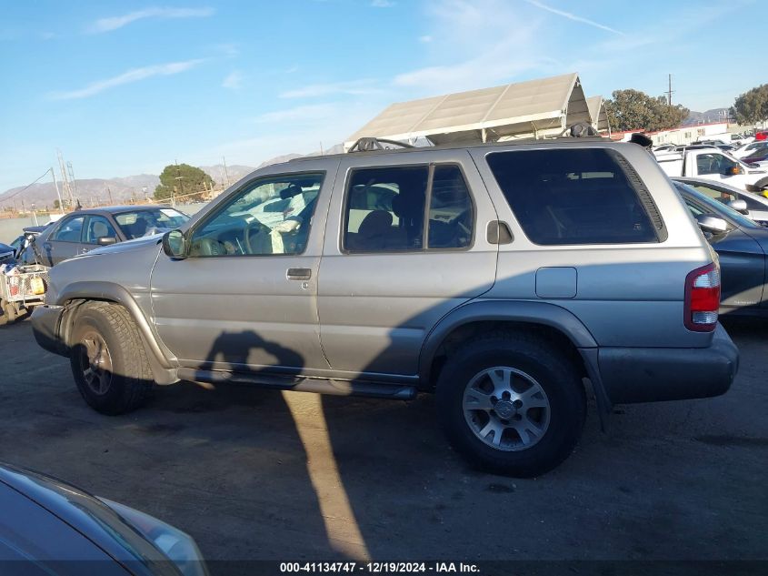 2000 Nissan Pathfinder Le/Se/Xe VIN: JN8AR07S6YW412261 Lot: 41134747