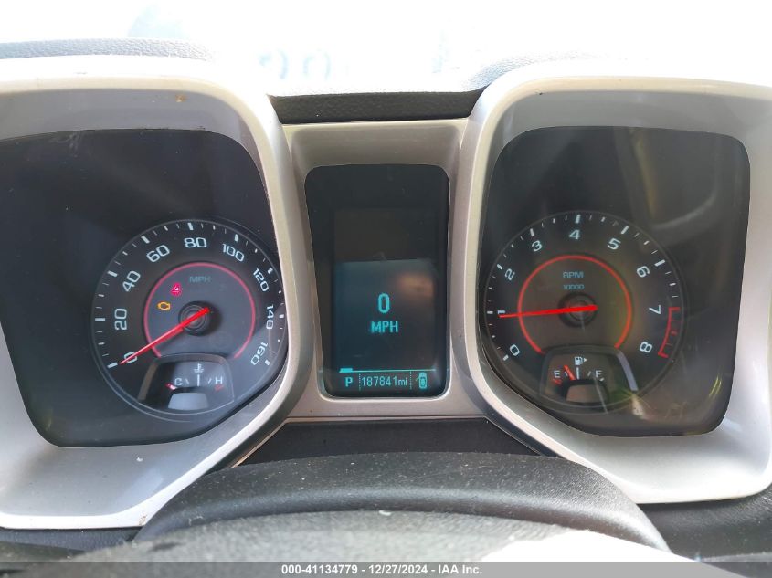 2013 CHEVROLET CAMARO VIN: 2G1FB1E30D9210373