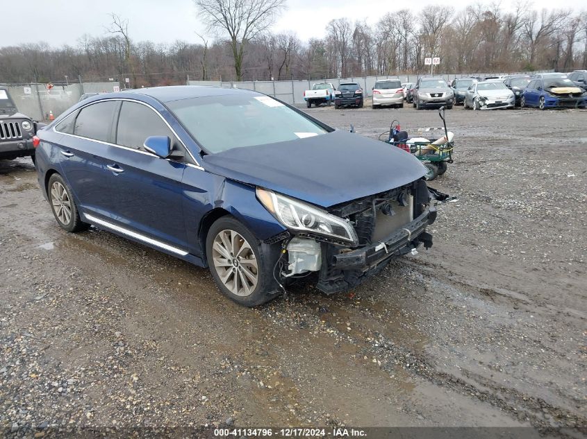 VIN 5NPE34AF5FH239840 2015 HYUNDAI SONATA no.1