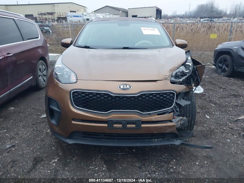 2018 Kia Sportage Lx VIN: KNDPM3ACXJ7352671 Lot: 41134887