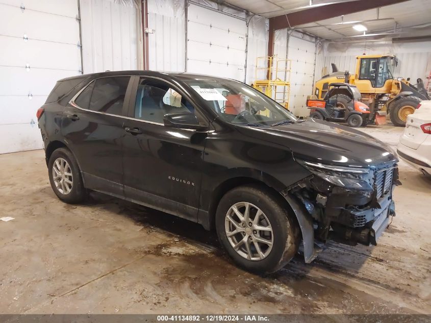 2022 CHEVROLET EQUINOX FWD LT - 3GNAXKEV7NL105538