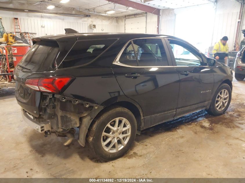 2022 CHEVROLET EQUINOX FWD LT - 3GNAXKEV7NL105538