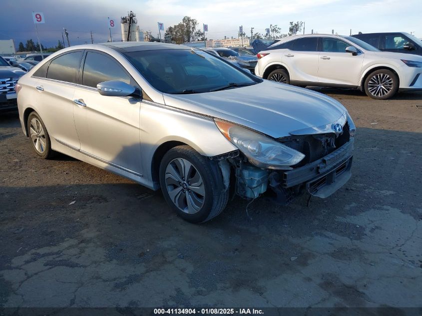 VIN KMHEC4A46FA129087 2015 Hyundai Sonata, Hybrid L... no.1