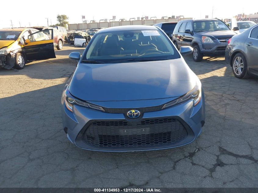 2021 TOYOTA COROLLA HYBRID LE - JTDEAMDE8MJ027723