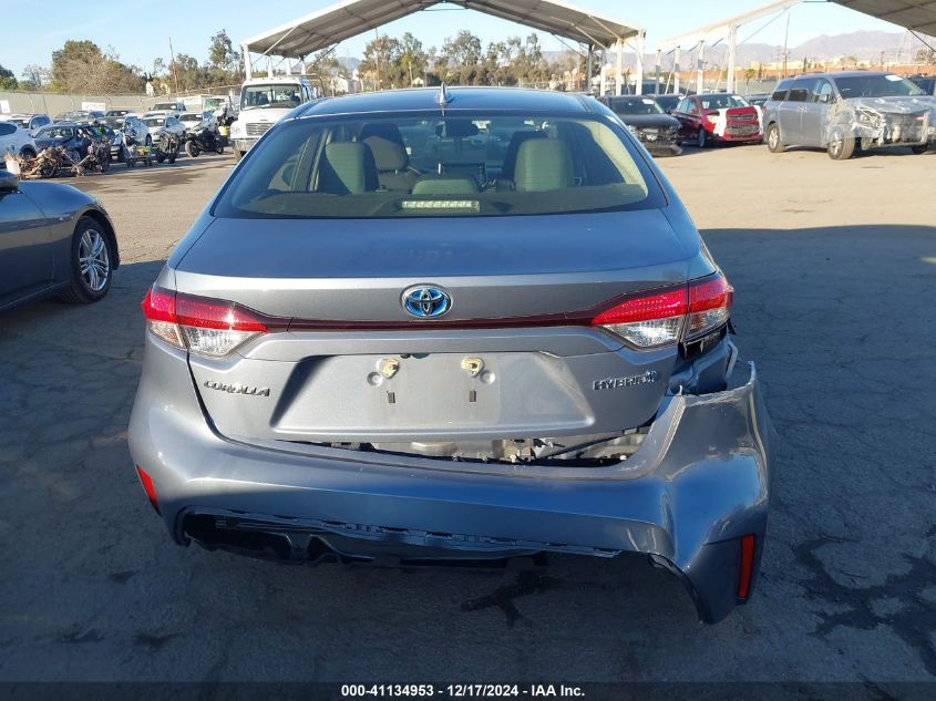 2021 TOYOTA COROLLA HYBRID LE - JTDEAMDE8MJ027723