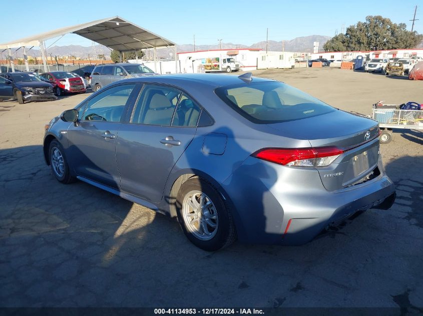 2021 TOYOTA COROLLA HYBRID LE - JTDEAMDE8MJ027723