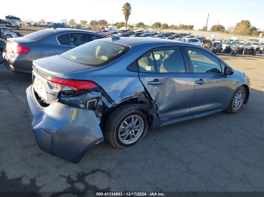 2021 TOYOTA COROLLA HYBRID LE - JTDEAMDE8MJ027723