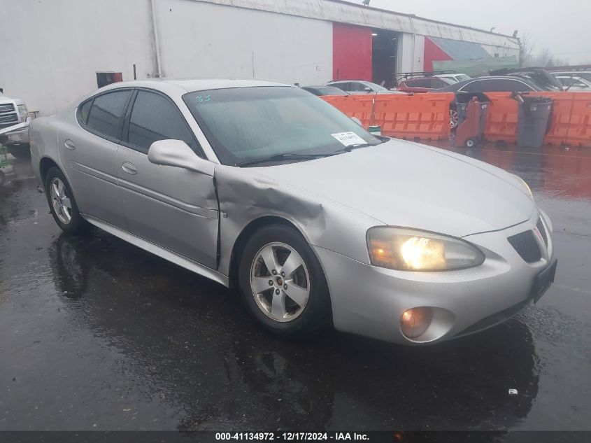 2006 Pontiac Grand Prix VIN: 2G2WP552661195570 Lot: 41134972