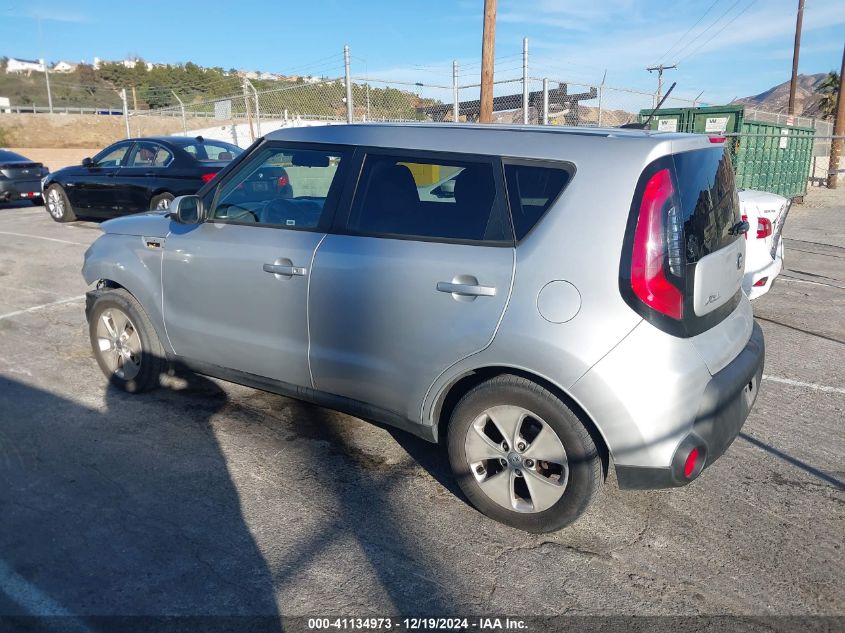 2015 Kia Soul VIN: KNDJN2A26F7760435 Lot: 41134973