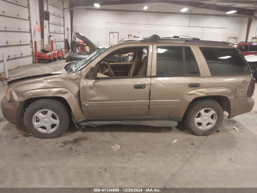 2002 Chevrolet Trailblazer Ls VIN: 1GNDT13S822465734 Lot: 41134989