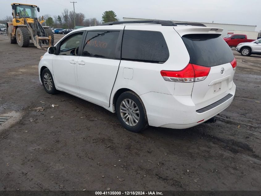 VIN 5TDYK3DC4ES435837 2014 Toyota Sienna, Xle V6 8... no.3