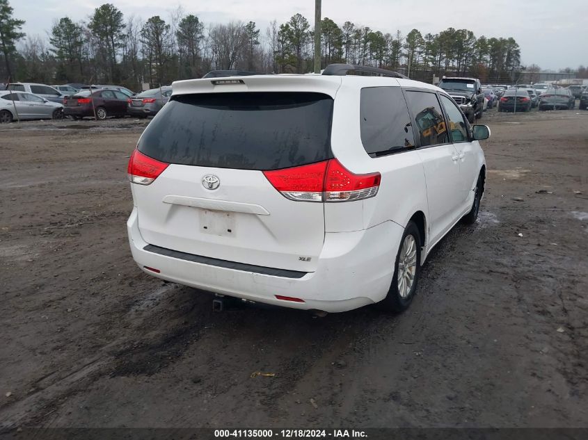 VIN 5TDYK3DC4ES435837 2014 Toyota Sienna, Xle V6 8... no.4