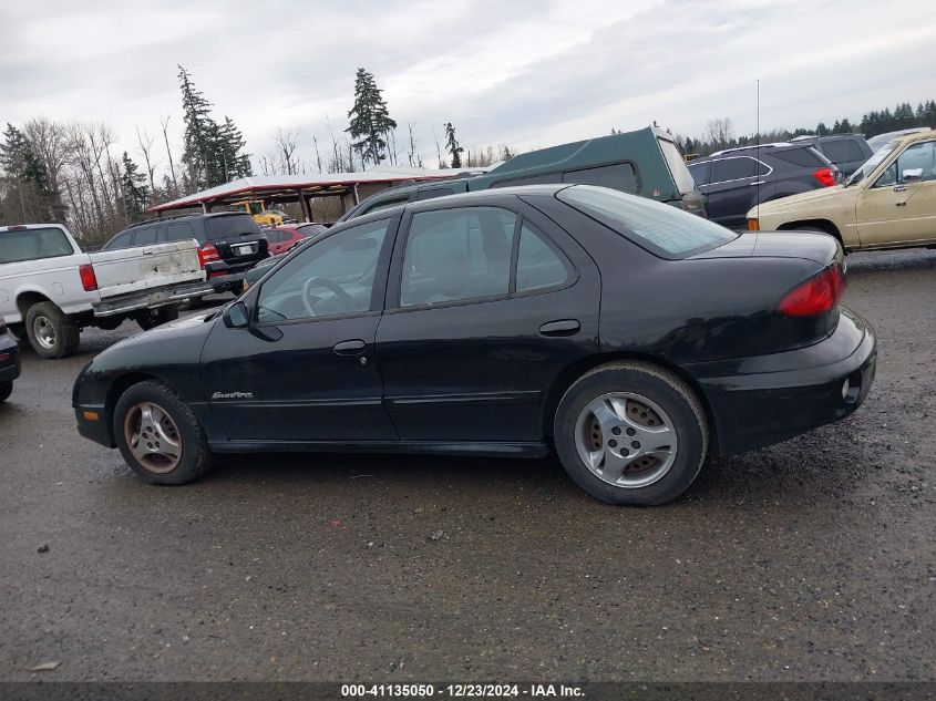 2004 Pontiac Sunfire Sl/Slx VIN: 1G2JB52FX47341291 Lot: 41135050