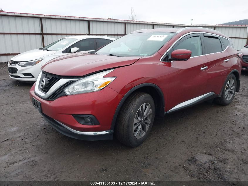 VIN 5N1AZ2MH4HN203294 2017 Nissan Murano, SL no.2