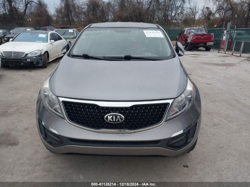 2016 Kia Sportage Lx VIN: KNDPBCAC3G7810596 Lot: 41135214