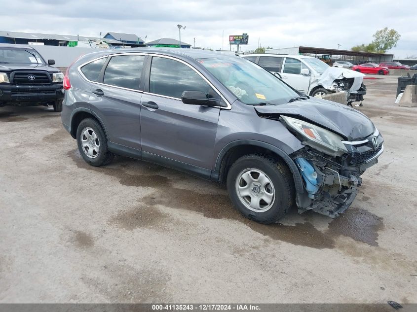 2016 HONDA CR-V LX - 3CZRM3H32GG701022