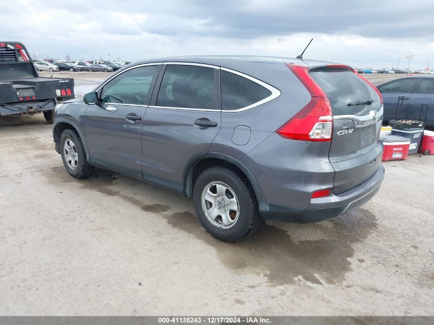 VIN 3CZRM3H32GG701022 2016 Honda CR-V, LX no.3