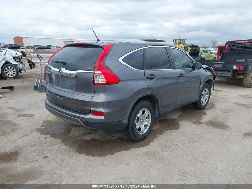 VIN 3CZRM3H32GG701022 2016 Honda CR-V, LX no.4