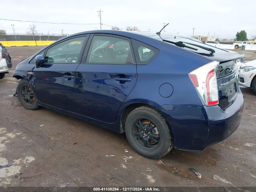 VIN JTDKN3DU1E1759721 2014 Toyota Prius, Two no.3