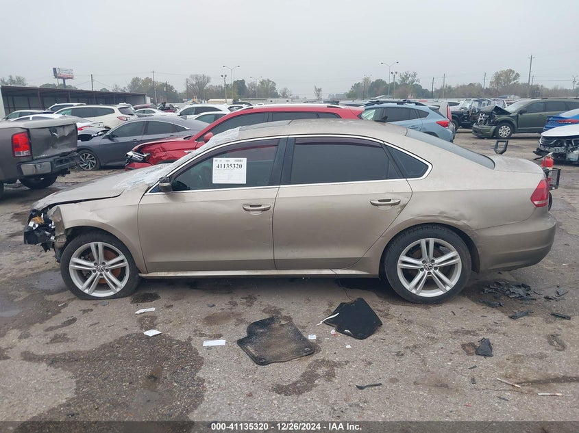 2015 VOLKSWAGEN PASSAT VIN: 1VWBV7A34FC038718