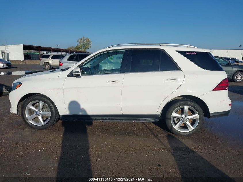 2017 Mercedes-Benz Gle 350 VIN: 4JGDA5JB4HA851084 Lot: 41135413