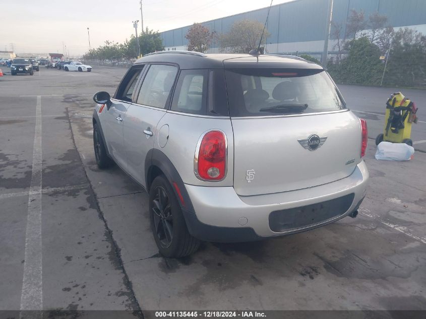 VIN WMWZB3C5XDWM07284 2013 MINI COUNTRYMAN no.3