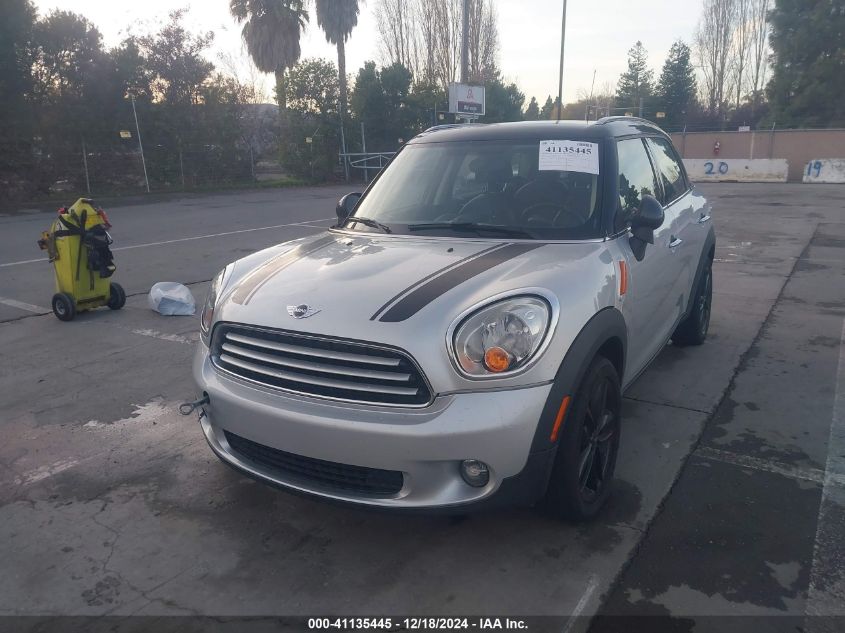 2013 Mini Countryman Cooper VIN: WMWZB3C5XDWM07284 Lot: 41135445