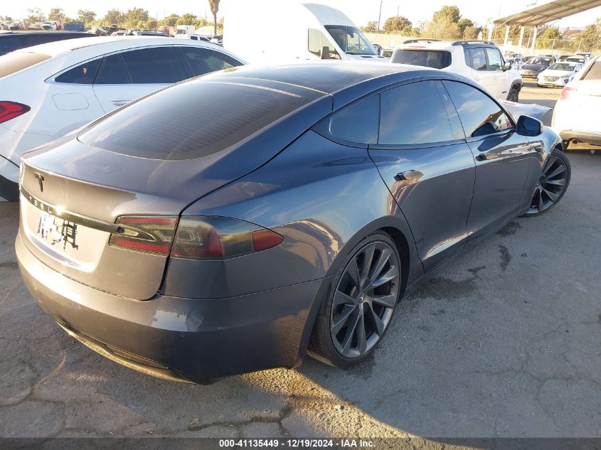 VIN 5YJSA1E27JF295686 2018 TESLA MODEL S no.4