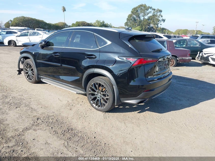 Vin: jtjbarbz3j2157417, lot: 41625681, lexus nx nx 300 f sport 20183