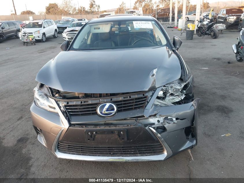 VIN JTHKD5BHXH2280165 2017 Lexus CT, 200H no.12