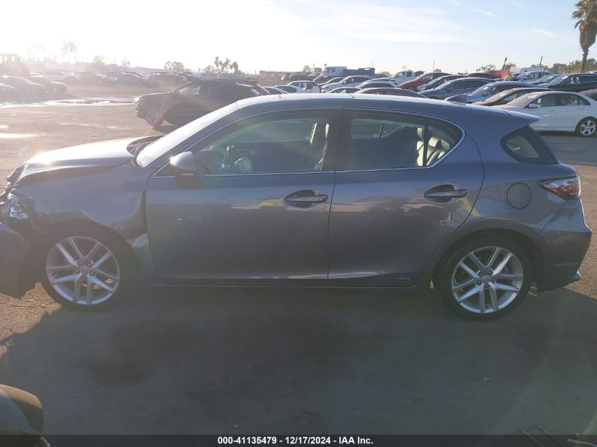 VIN JTHKD5BHXH2280165 2017 Lexus CT, 200H no.14