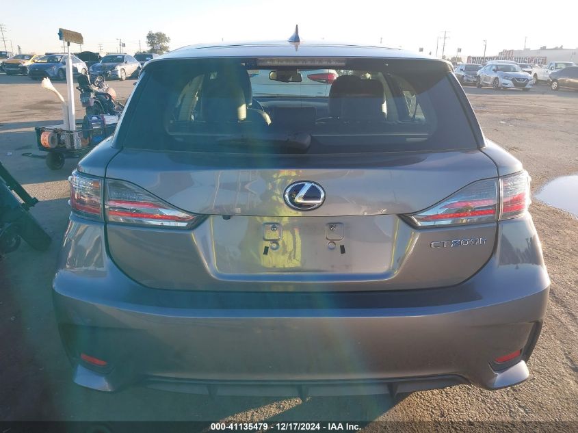 VIN JTHKD5BHXH2280165 2017 Lexus CT, 200H no.16