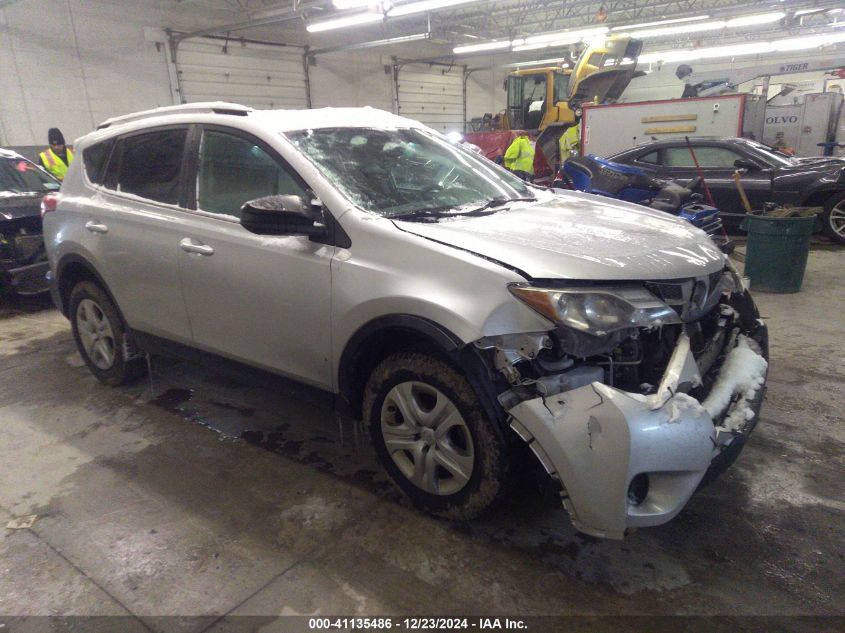 VIN 2T3BFREV9FW341501 2015 Toyota RAV4, LE no.1